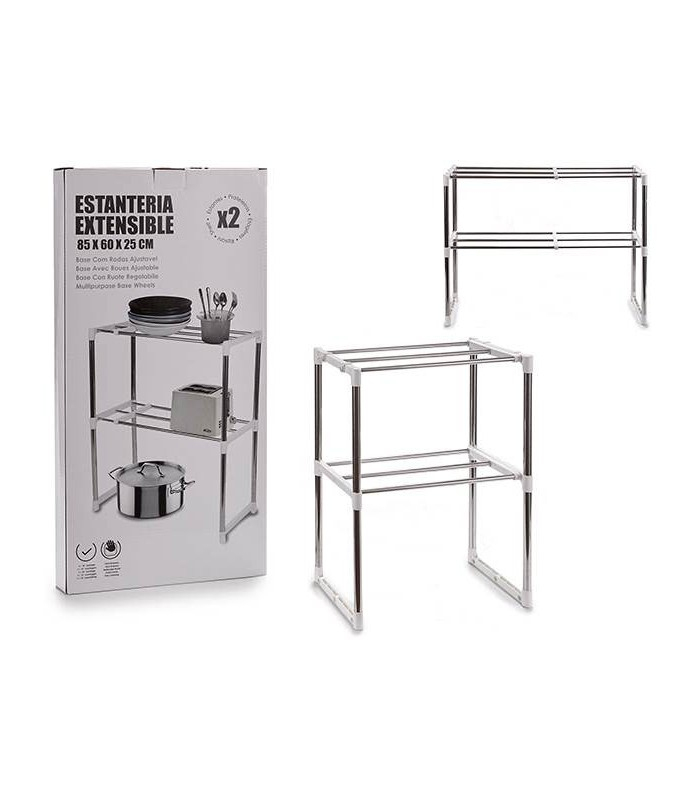 Étagère Extensible De Rangement Pour Intérieur De Placard avec Étagère De Douche Extensible