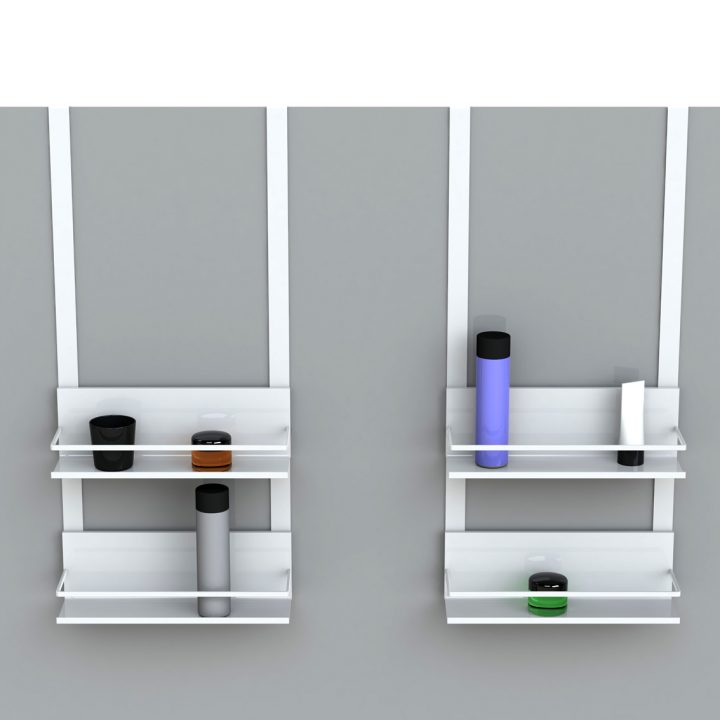 Etagère Pour Paroi De Douche New Game | Allibert France dedans Étagère De Douche À Suspendre