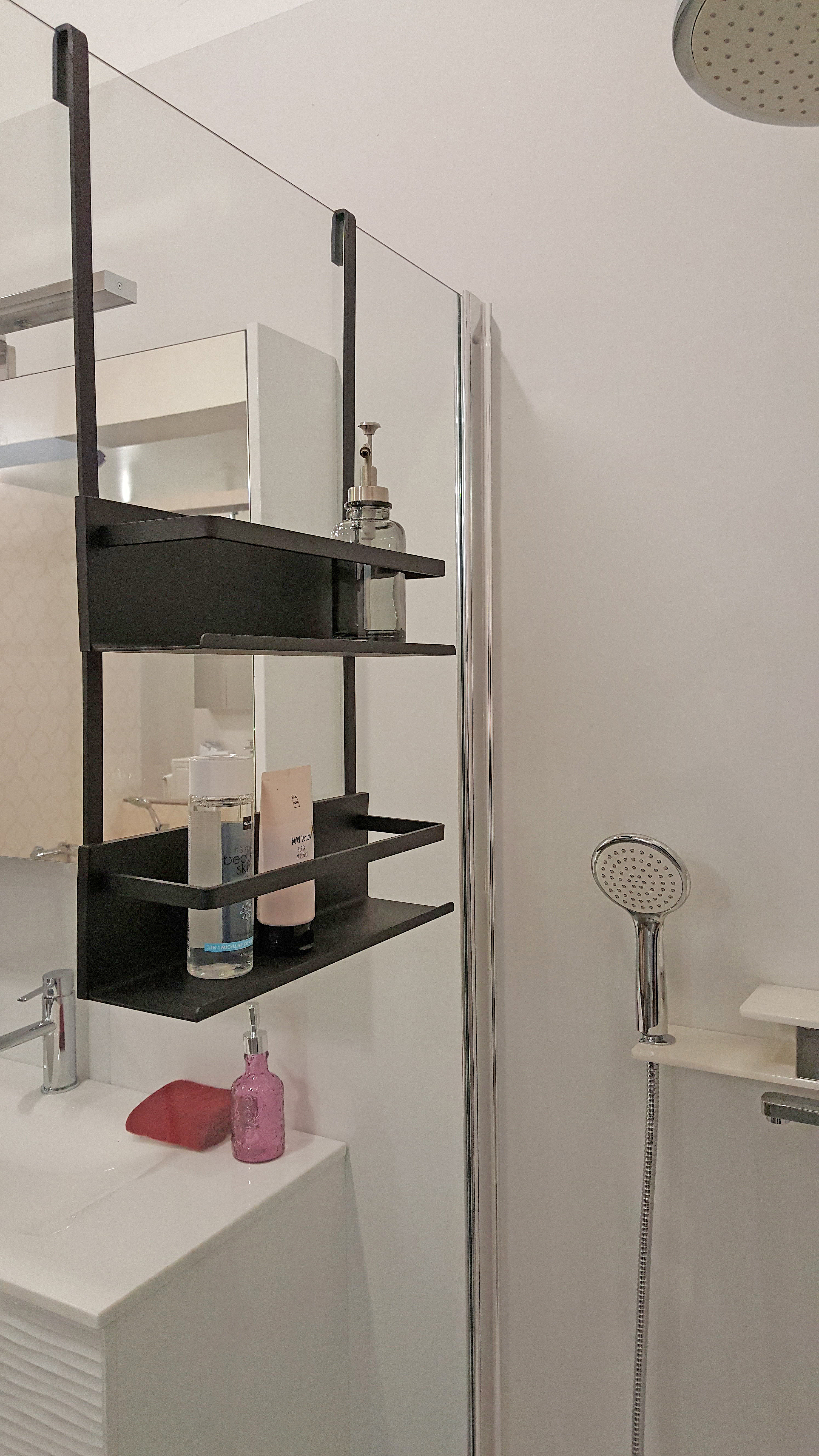 Etagère Pour Paroi De Douche New Game | Allibert France tout Serviteur De Douche À Suspendre