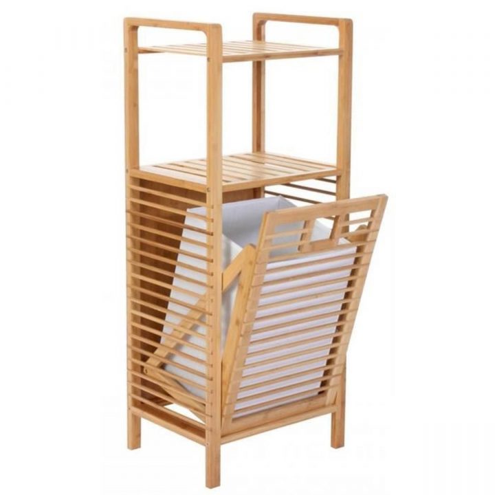 Etagère Pour Salle De Bain Coloris Bois – Dim : H 175 X L 56 pour Étagère Salle De Bain Bois Etagère Pour Salle De Bain Coloris Bois – Dim : H 175 X L 56 pour Étagère Salle De Bain Bois