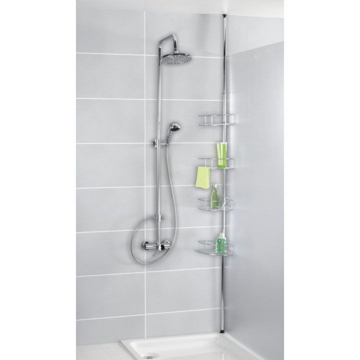 Étagère Telescopique Inox Dolcedo Wenko avec Etagere D Angle Douche Étagère Telescopique Inox Dolcedo Wenko avec Etagere D Angle Douche