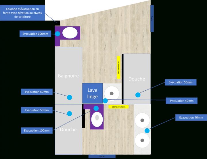 Evacuation Des Eu Ev Sur Colonne Unique pour Pente Evacuation Douche Evacuation Des Eu Ev Sur Colonne Unique pour Pente Evacuation Douche