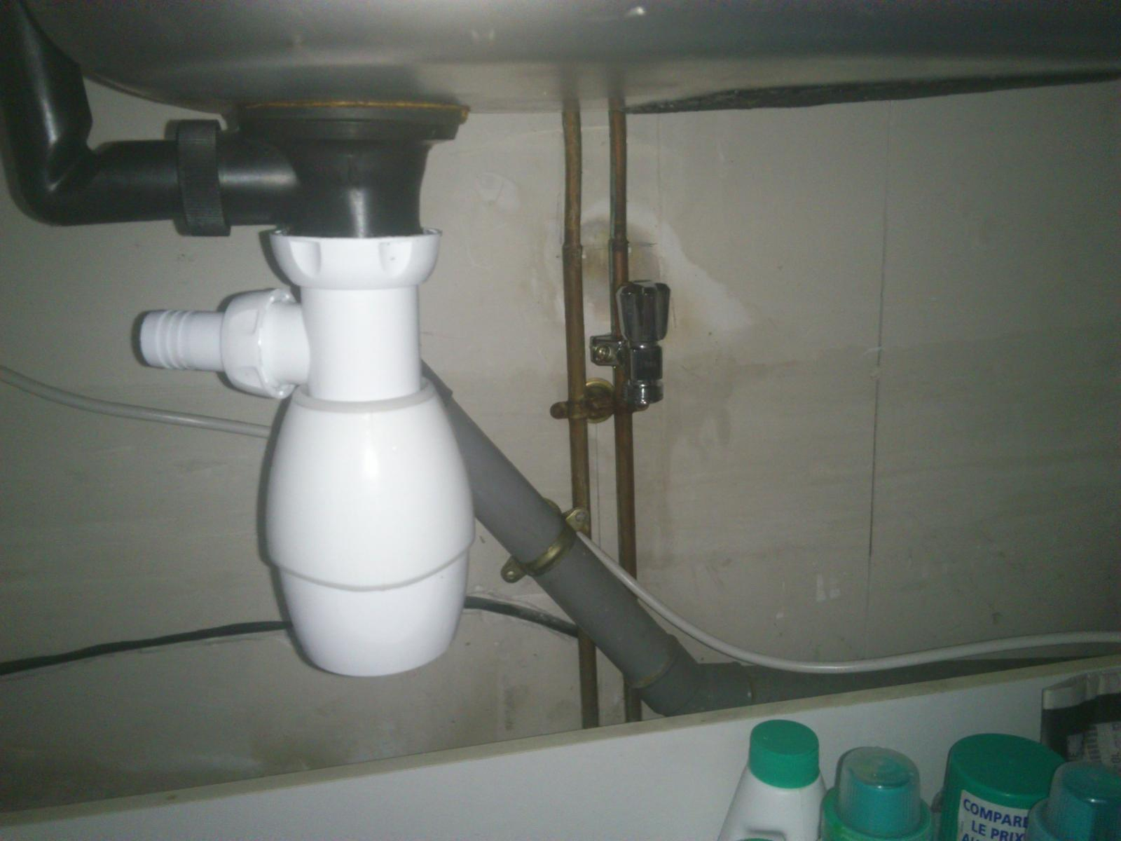 Évacuation Lave-Vaisselle &gt; Installation Siphon Évier dedans Brancher Lave Vaisselle Sur Robinet Evier