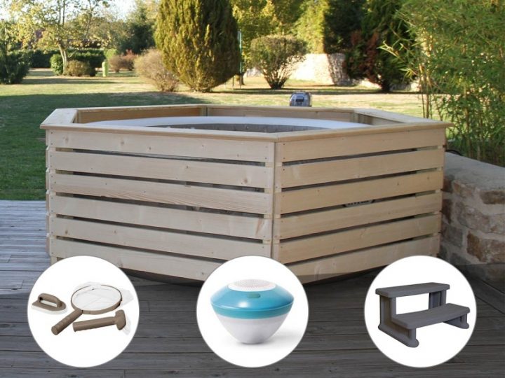 Exclusivité : Spa Intex 4 Places Et Son Entourage En Bois serapportantà Kit Habillage Piscine Intex Exclusivité : Spa Intex 4 Places Et Son Entourage En Bois serapportantà Kit Habillage Piscine Intex