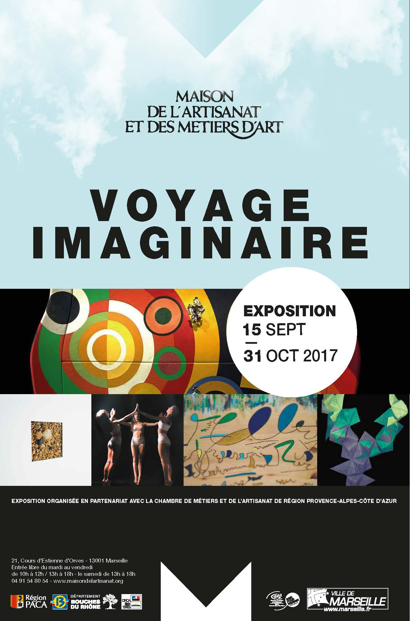 Exposition &quot;le Voyage Imaginaire&quot; | Chambre De Métiers Et De à Chambre Des Métiers Marseille