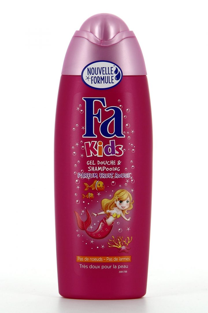 Fa Shampooing & Gel Douche 250 Ml Kids Parfum Fruit Rouge concernant Douche March� Du Gel