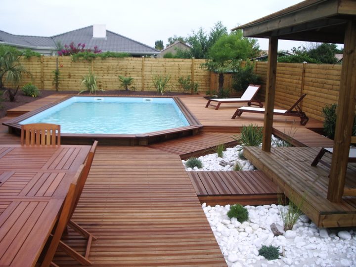 Fabricant De Piscines, Achat De Kit De Piscine En Bois encequiconcerne Piscine Bois En L