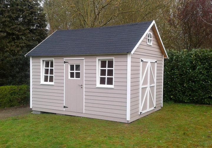 Fabrication D'Abri De Jardin Sur Mesure Dans Le Brabant Wallon encequiconcerne Abri De Jardin Foir'Fouille