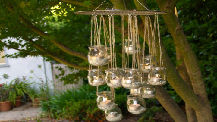 Fabriquer Des Lampions Bougies Pour Le Jardin | Déco-Cool dedans Objets Decoration Jardin Exterieur