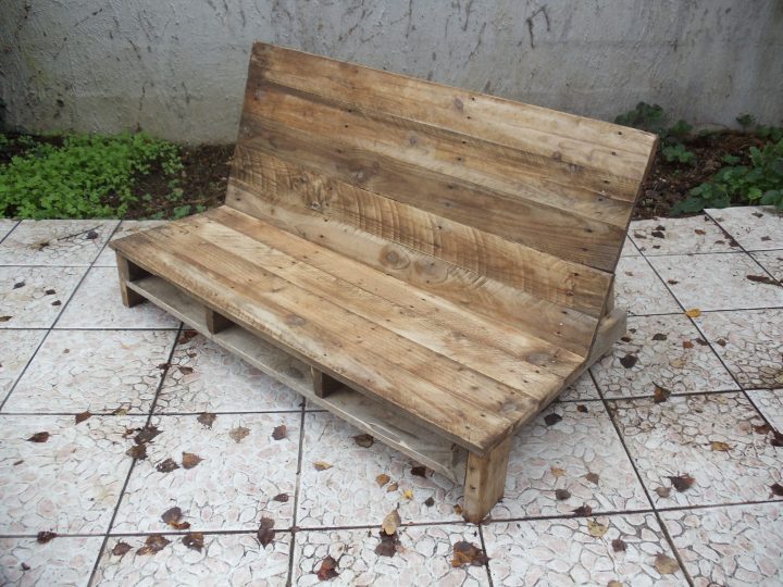 Fabriquer Un Canapé De Jardin En Palette : David Mercereau pour Canapé Palette Dossier Incliné Tuto