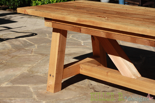 Fabriquer Une Table En Bois Exterieur – Rayon Braquage à Fabriquer Sa Table De Jardin