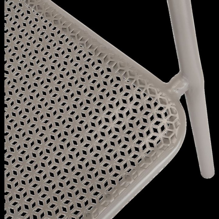 Fauteuil Bas De Jardin En Acier Gris Restanque – Alinéa pour Alinea Fauteuil Jardin