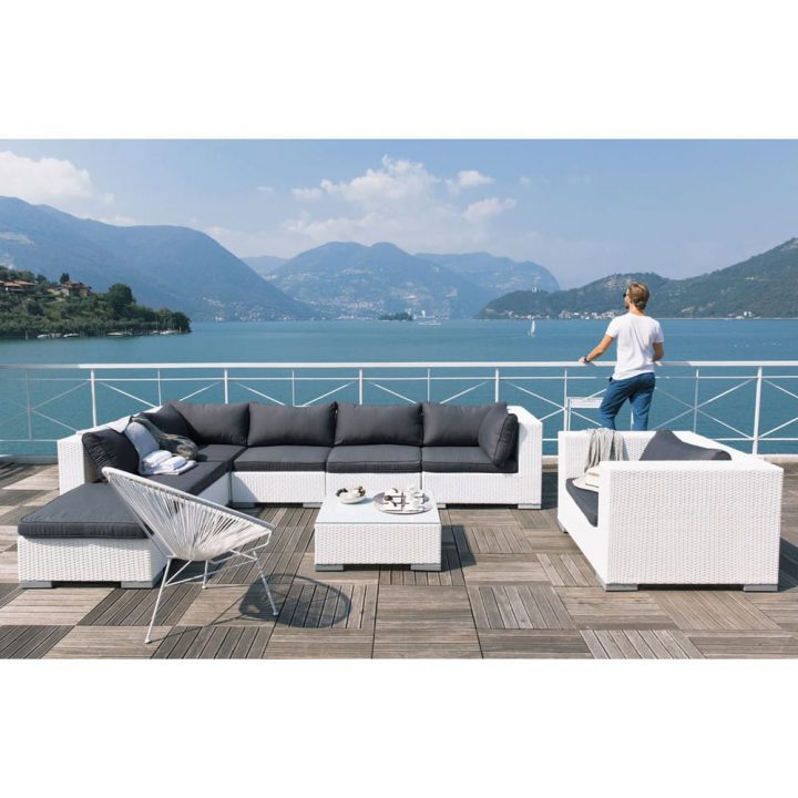 Fauteuil De Jardin Rond Blanc Copacabana | Maisons Du Monde dedans Fauteuil De Jardin Rond Fauteuil De Jardin Rond Blanc Copacabana | Maisons Du Monde dedans Fauteuil De Jardin Rond