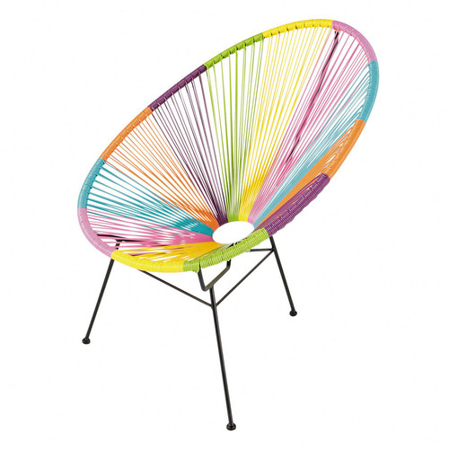 Fauteuil De Jardin Rond Multicolore Copacabana | Maisons concernant Fauteuil De Jardin Rond Fauteuil De Jardin Rond Multicolore Copacabana | Maisons concernant Fauteuil De Jardin Rond
