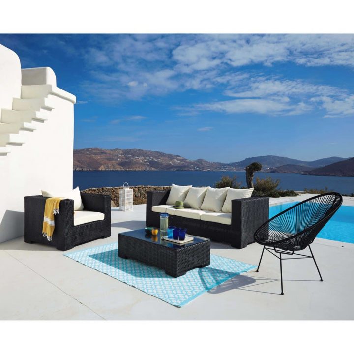 Fauteuil De Jardin Rond Noir Copacabana | Maisons Du Monde destiné Fauteuil De Jardin Rond Fauteuil De Jardin Rond Noir Copacabana | Maisons Du Monde destiné Fauteuil De Jardin Rond