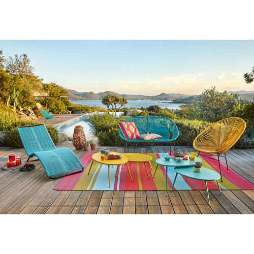 Fauteuil De Jardin Rond Turquoise Copacabana | Maisons Du à Fauteuil De Jardin Rond Fauteuil De Jardin Rond Turquoise Copacabana | Maisons Du à Fauteuil De Jardin Rond