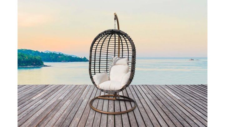 Fauteuil Oeuf Suspendu En Rotin – Inclus: Coussin [Article concernant Oeuf Suspendu Jardin Fauteuil Oeuf Suspendu En Rotin – Inclus: Coussin [Article concernant Oeuf Suspendu Jardin