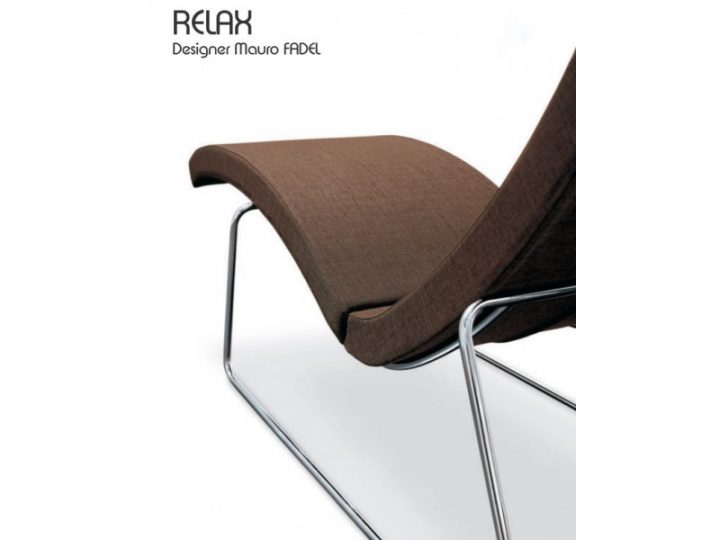 Fauteuil Relax, Cuir, Design Mauro Fadel à Fauteuil Relax Design Italien