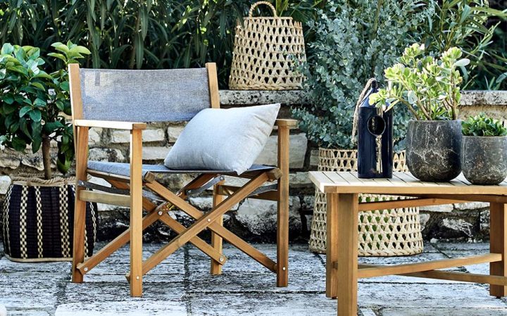 Fauteuils De Jardin – Bois Teck – Alu – Métal | Alinea dedans Alinea Fauteuil Jardin
