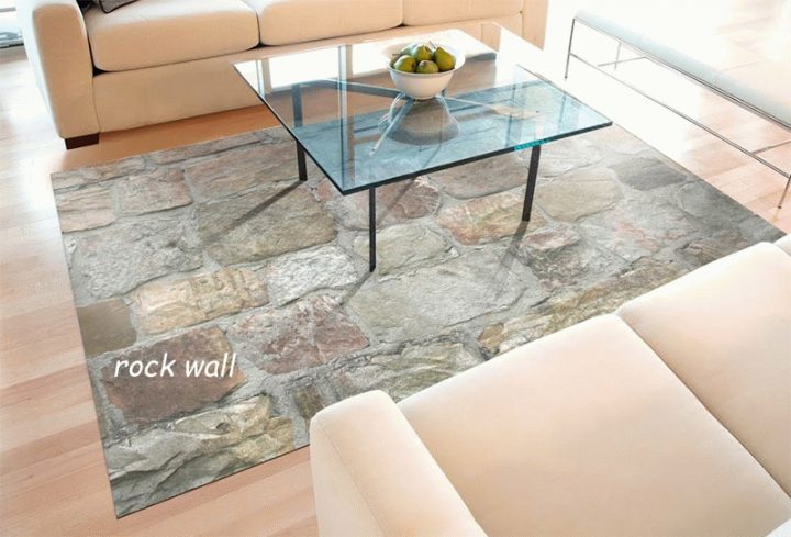 Faux Flooring Printed Stone Floor Mat pour Faux Parquet Faux Flooring Printed Stone Floor Mat pour Faux Parquet