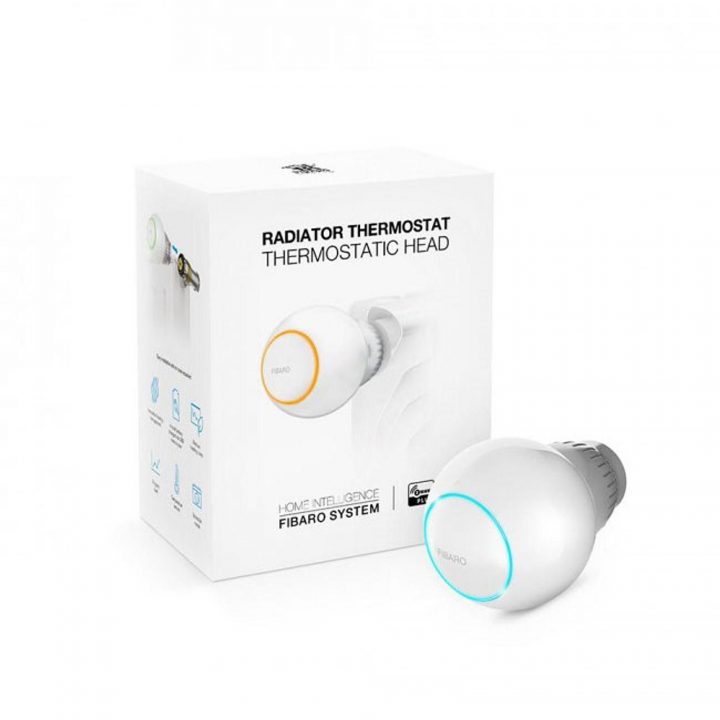 Fibaro Tête Thermostatique Z-Wave encequiconcerne Robinet Thermostatique Connecté
