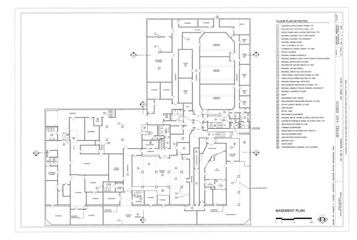 File:basement Plan – Hotel San Diego, 301-385 West destiné Plan File:basement Plan – Hotel San Diego, 301-385 West destiné Plan