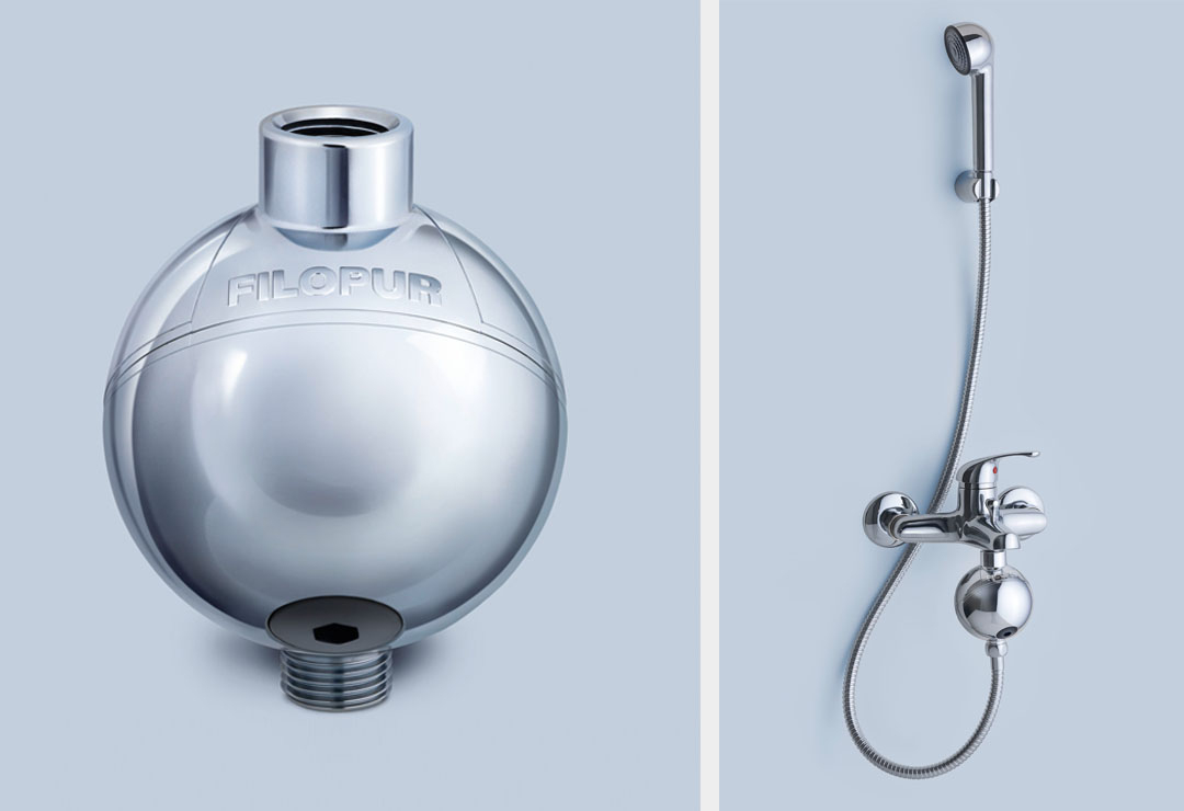 Filtre De Douche Filopur Equator Su-Kdf-R serapportantà Filtre Anti Calcaire Douche