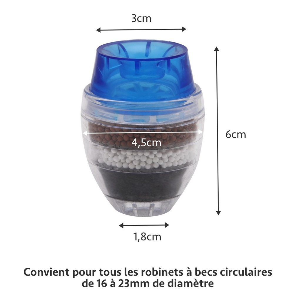 Filtre Purificateur D'eau Pour Robinet Clean.water | Robinet destiné Filtre Anti Calcaire Robinet