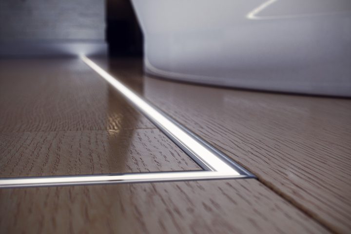 Floor Led Lighting For Bathroom – Waterproof Led Lights In destiné Ruban Led Salle De Bain