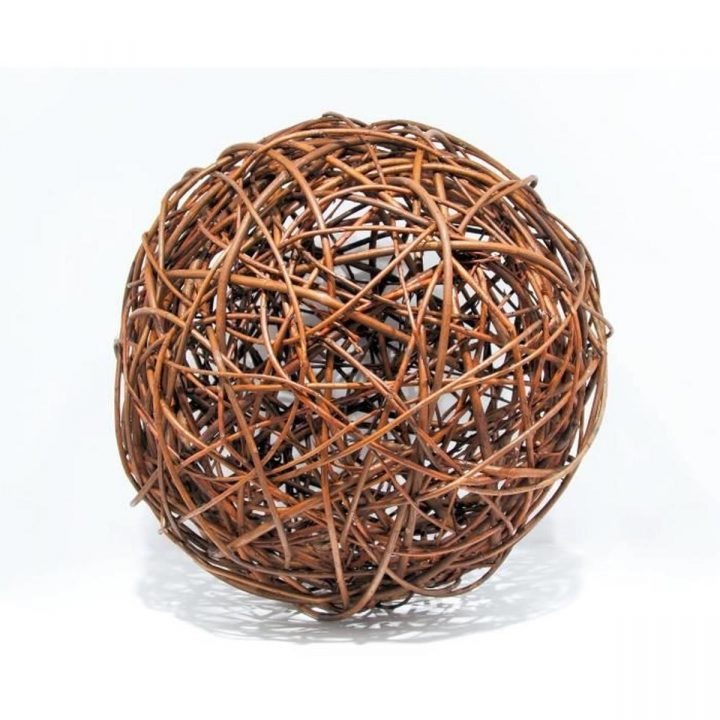 Floranica® – Boule Décorative – Au Bois De Saule Boule En intérieur Boule Décorative Jardin