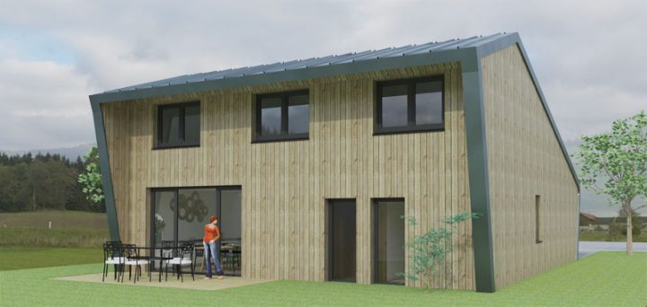 Florian Stoffel | Maison Passive En Ossature Bois De 120M² avec Florian Stoffel Florian Stoffel | Maison Passive En Ossature Bois De 120M² avec Florian Stoffel