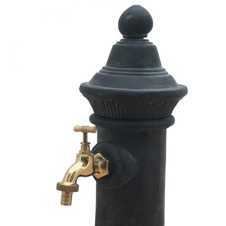 Fontaine À Poser De Jardin Avec Robinet Fonte D'A dedans Fontaine De Jardin En Fonte