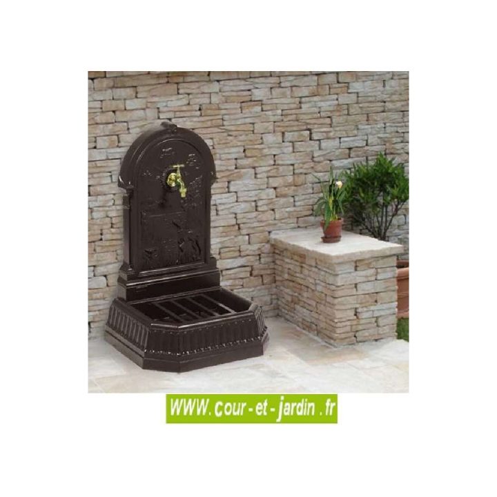 Fontaine "chasse Au Marais" -Fontaines De Jardin – Cour Et concernant Fontaine Robinet Extérieur Fontaine "chasse Au Marais" -Fontaines De Jardin – Cour Et concernant Fontaine Robinet Extérieur