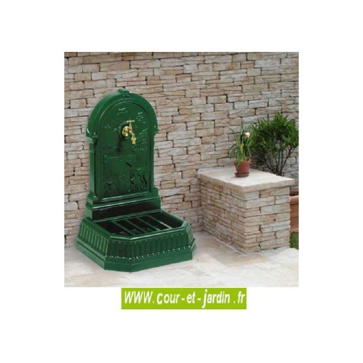 Fontaine "chasse Au Marais" -Fontaines De Jardin – Cour Et dedans Robinet Extérieur Fontaine