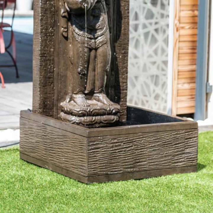 Fontaine De Jardin Mur D'Eau Déesse Dewi Sri 1M 50 Brun intérieur Fontaine De Jardin Jardiland Fontaine De Jardin Mur D'Eau Déesse Dewi Sri 1M 50 Brun intérieur Fontaine De Jardin Jardiland