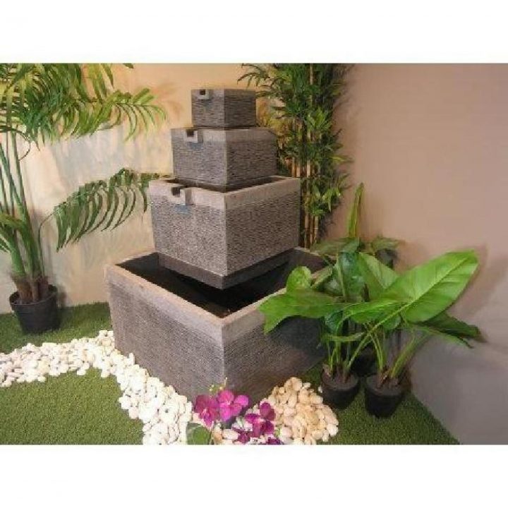 Fontaine De Jardin Terrasse Carré 4 Coupes Noir Gris tout Fontaine De Jardin Pas Cher Fontaine De Jardin Terrasse Carré 4 Coupes Noir Gris tout Fontaine De Jardin Pas Cher