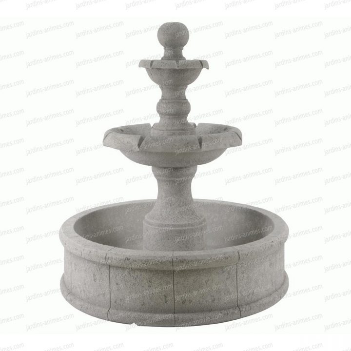Fontaine Extérieure En Grès 3 Niveaux – Sujet, Fontaine intérieur Fontaine A Eau De Jardin