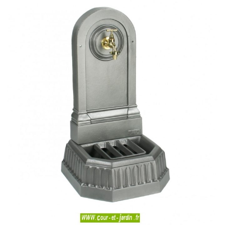 Fontaine Murale "Citadine" – Couleur Au Choix -Fontaines avec Fontaine De Jardin En Fonte