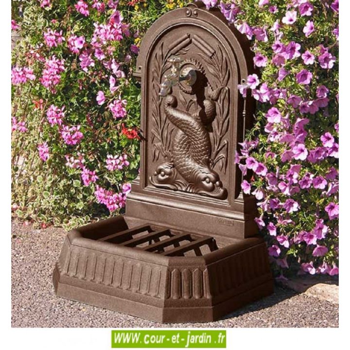 Fontaine Murale "Dauphins, Couleur Au Choix -Fontaines De dedans Fontaine De Jardin Jardiland Fontaine Murale "Dauphins, Couleur Au Choix -Fontaines De dedans Fontaine De Jardin Jardiland