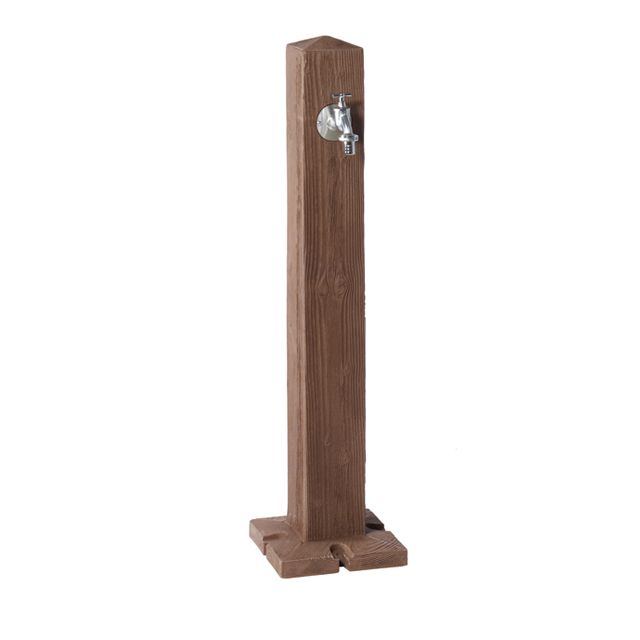 Fontaine Wood Bois Foncé – Castorama | Robinet Jardin serapportantà Serre De Jardin Castorama Fontaine Wood Bois Foncé – Castorama | Robinet Jardin serapportantà Serre De Jardin Castorama