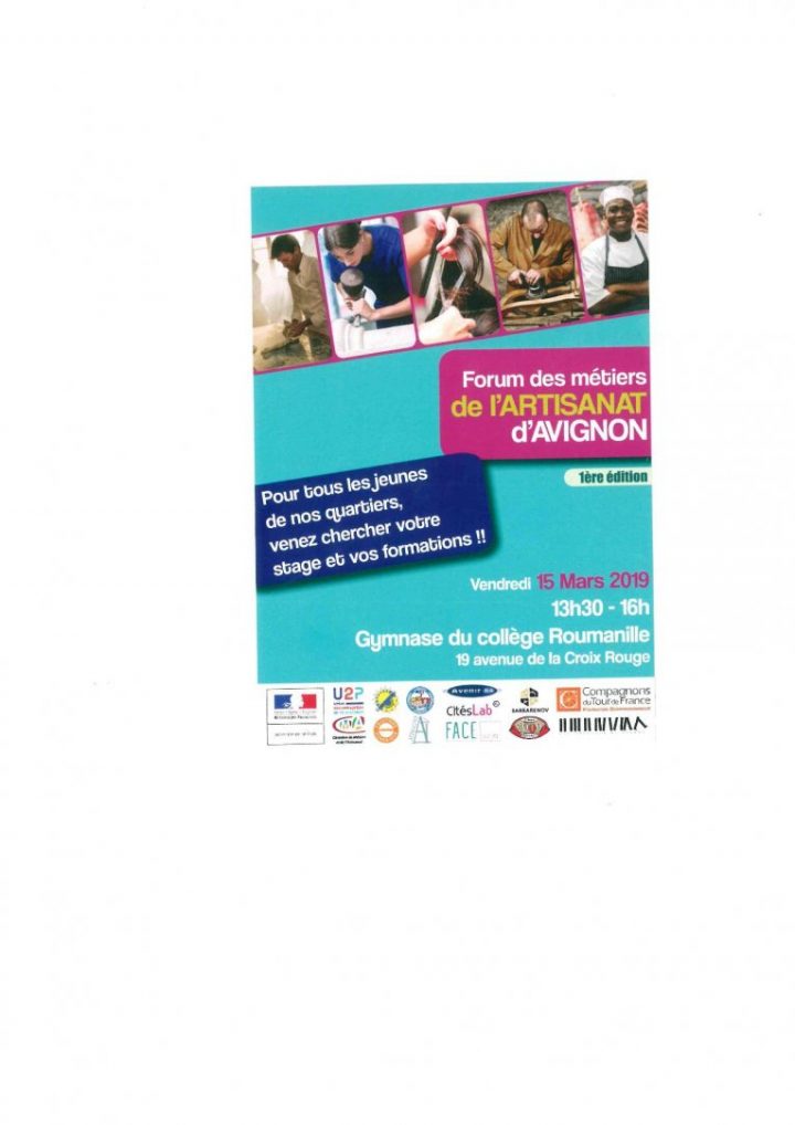 Forum De L'artisanat Au Collège – Collège Joseph Roumanille avec Cfa Chambre Des Métiers Avignon Forum De L'artisanat Au Collège – Collège Joseph Roumanille avec Cfa Chambre Des Métiers Avignon