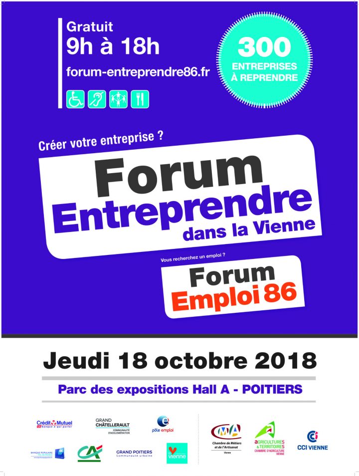 Forum Entreprendre – Grand Poitiers Évènements pour Chambre Des Metiers Poitiers