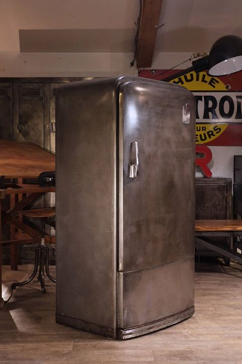 Frigo Americain General Motor 1950 Plus D'Info Sur: Http encequiconcerne Meuble Americain