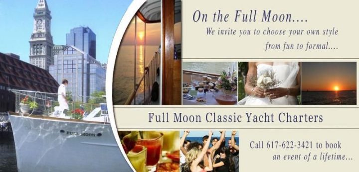 Full Moon Classic Boat Charters. Catering / Wedding Book tout Fullmoon Charter