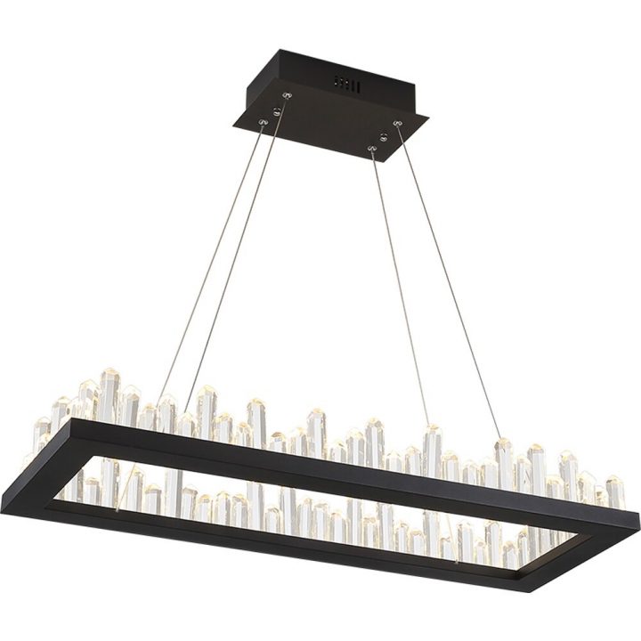 Fxcktht-Ragdoll: Achat Rectangle Design Moderne Led Lustres destiné Lustre Salle A Manger Pas Cher