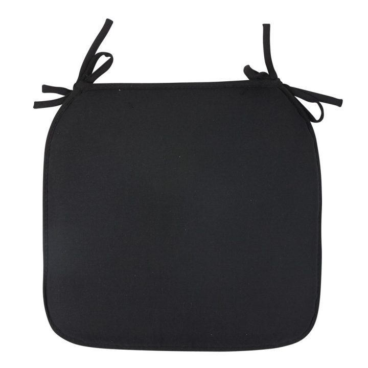 Galette De Chaise Noire – Housse De Chaise Et Galette pour Housse De Chaise Gifi Galette De Chaise Noire – Housse De Chaise Et Galette pour Housse De Chaise Gifi