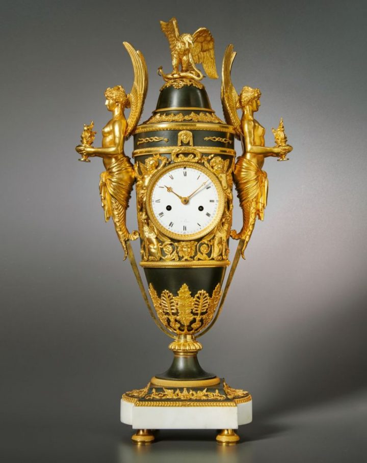 Garde Meuble Mons Unknown An Empire Pendule Aux Victoires destiné Garde-Meuble Lille