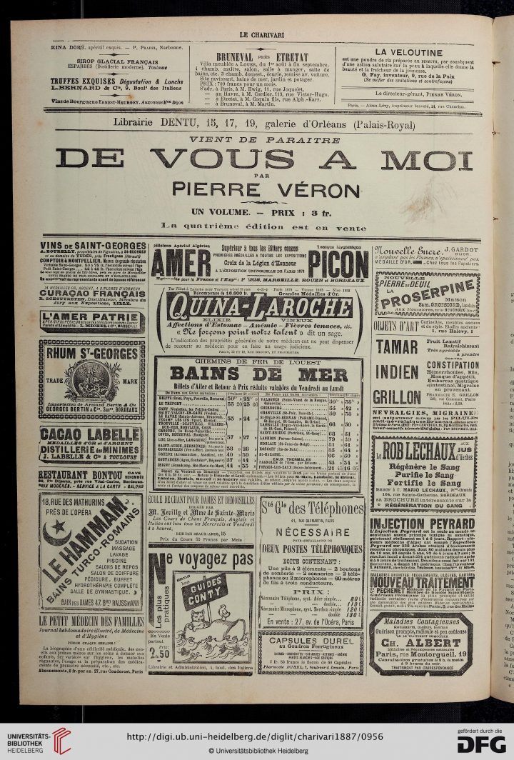 Garde Meuble Montpellier Meilleures Le Charivari 56 1887 destiné Garde Meuble Montpellier