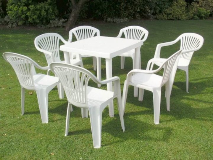 Garden Patio Table And Chairs, Plastic Outside Chairs tout Salon De Jardin En Plastique Leclerc