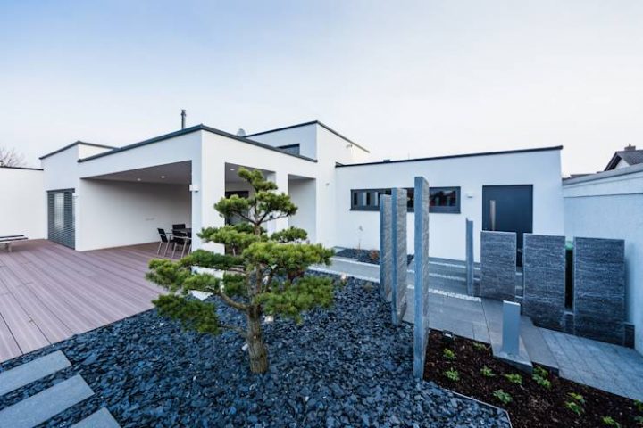 Garten Ohne Rasen: 10 Ideen Zum Verlieben destiné Parterre Moderne Devant Maison